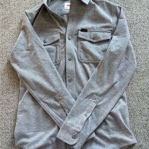 Gray Button-Up Shirt